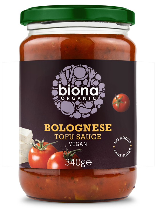 Organic Tofu Bolognese Sauce 340g (Biona)