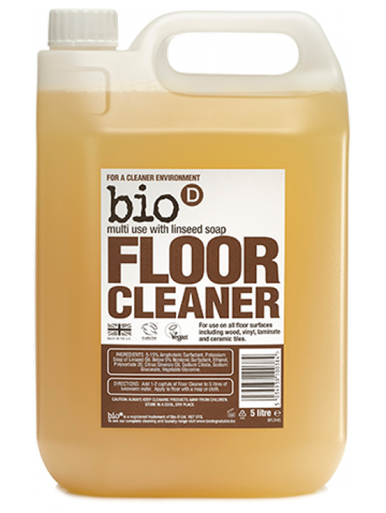 Floor Cleaner with Linseed Soap 5L (Bio D)