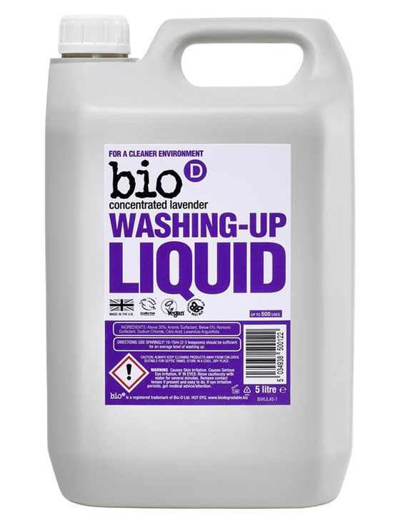 Lavender Washing Up Liquid 5L (Bio D)