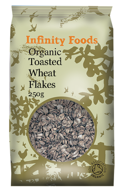 Toasted Wheat Flakes, Organic 250g (Infinity Foods)