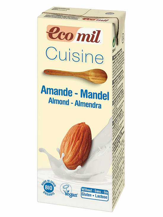 Almond 'Cream' Cuisine, Organic 200ml (Ecomil)