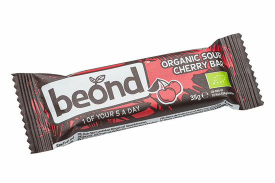 Sour Cherry Bar, Organic 35g (Beond)