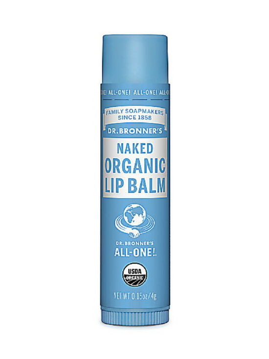 Naked Lip Balm, Organic 4g (Dr. Bronner's)