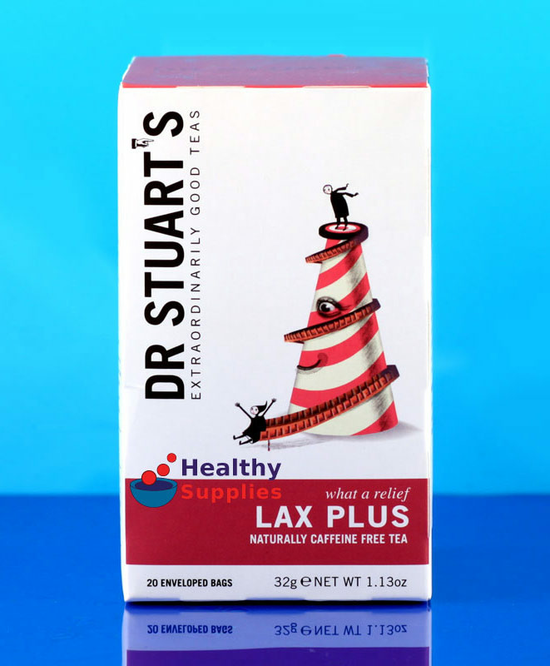 Dr Stuart's Lax Plus Tea contains senna, liquorice, cinnamon, <br>fennel, ginger and many other ingredients that are<br>good for digestion.