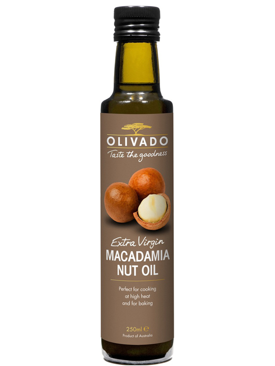 Macadamia Nut Oil Olivado 250ml | Healthy Supplies