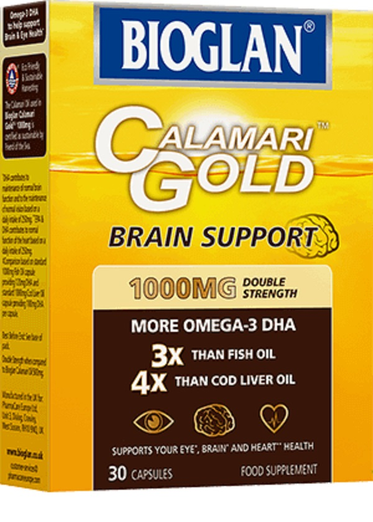 Calamari Gold 1000mg 30 Capsules (BIOGLAN)