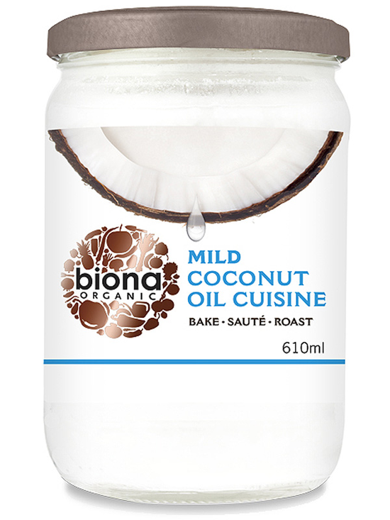 Cuisine Coconut Oil 610ml, Organic & Odourless (Biona) Healthy Supplies