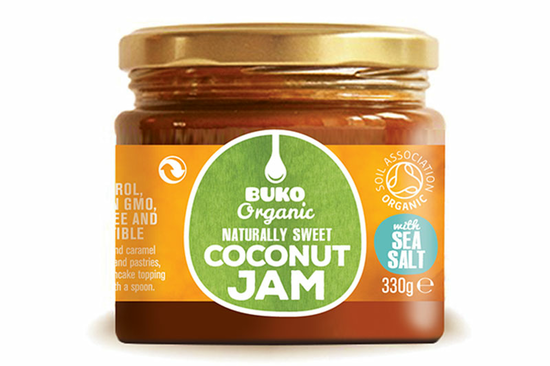 Coconut Jam with Sea Salt, Organic 330g (Buko)
