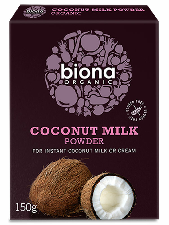 Coconut Milk Powder, Organic 150g (Biona)