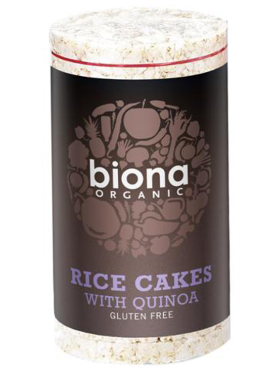 Organic Quinoa Rice Cakes 100g (Biona)