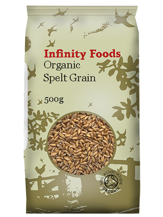 Spelt Grain, Organic 500g (Infinity Foods)