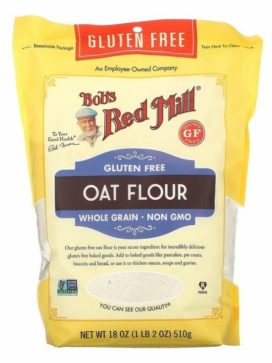 Oat Flour, Wholegrain 510g (Bob's Red Mill)