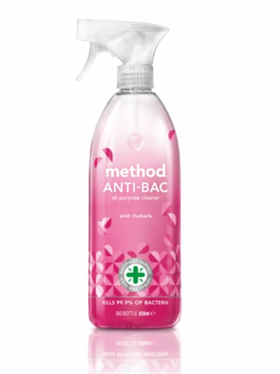 Anti-Bac Cleaner Wild Rhubarb 828ml (Method)