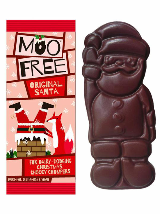 Dairy Free Chocolate Santa Bar 32g (Moo Free)