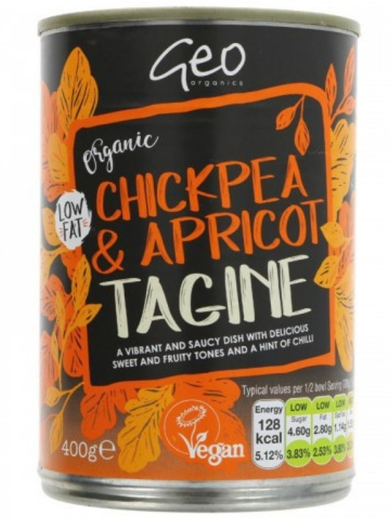 Chickpea & Apricot Tagine 400g, Organic (Geo Organics)