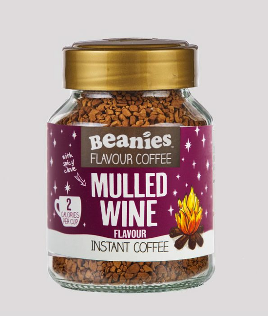 Mulled Wine Flavoured Instant Coffee, 50g (Beanies Coffee)