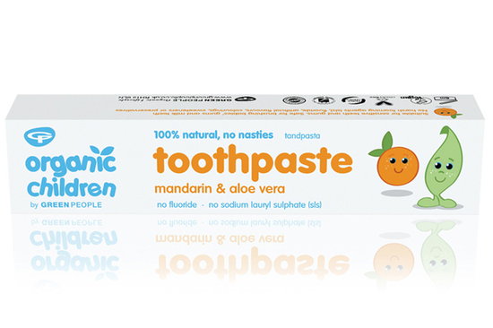 Children Mandarin Toothpaste, Organic 50ml (Green People)