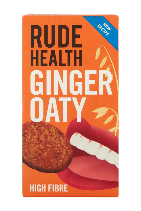 Ginger & Turmeric Oaty Biscuits 200g (Rude Health)