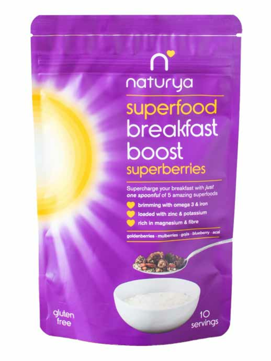 Organic Breakfast Boost Superberries 150g (Naturya)