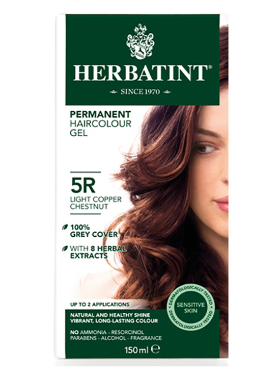5R Light Copper Chestnut Hair Colour 150ml (Herbatint)