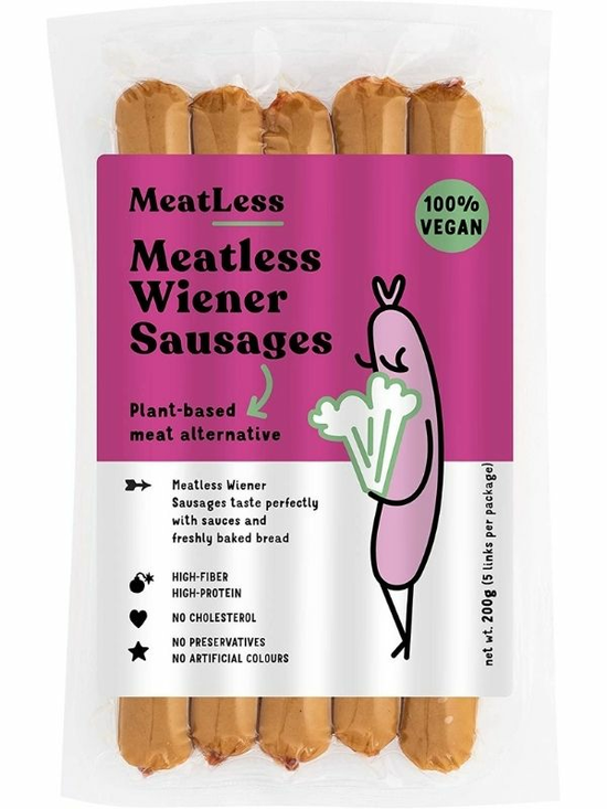 Meatless Wiener Sausage 200g (Plenty Reasons)