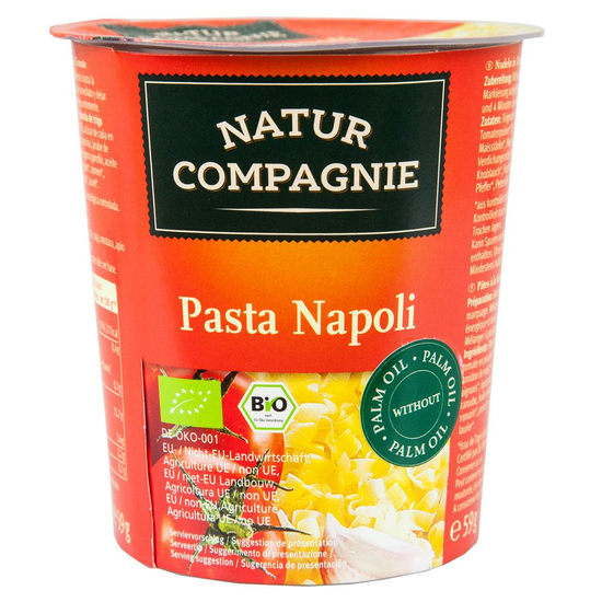 Tomato and garlic Pasta Napoli 59g, Organic (Granovita)