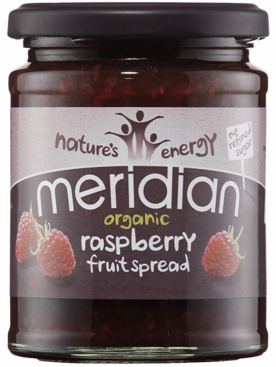 Raspberry Fruit Spread, Organic 284g (Meridian)