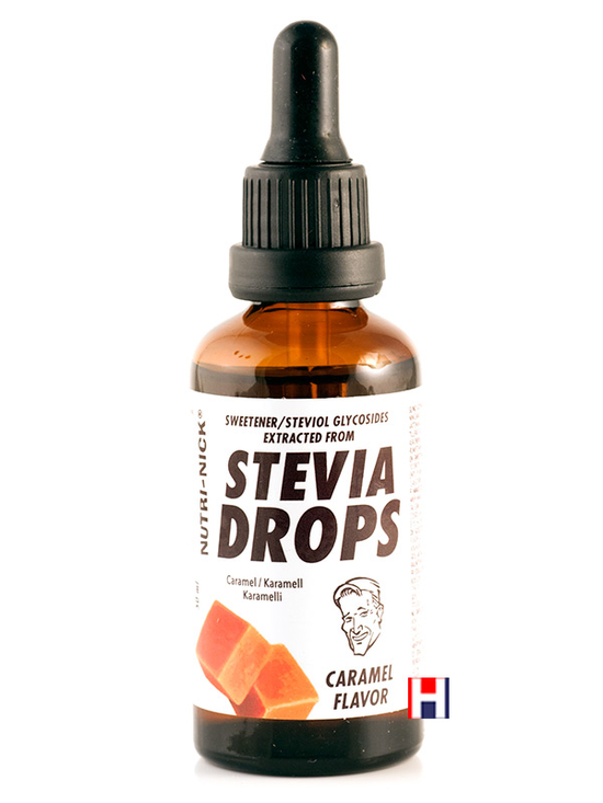 Caramel Stevia Drops 50ml (Nutri Nick)