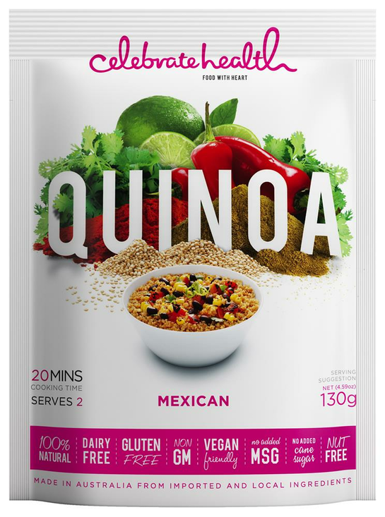 Mexican Quinoa 130g (Celebrate Health)