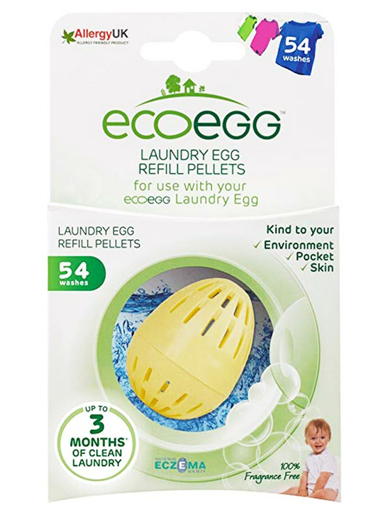Fragrance Free Laundry Egg Refill - 54 Washes (Ecoegg)