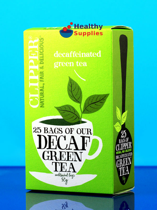 Decaffeinated Green Tea, 25 bags (Clipper)