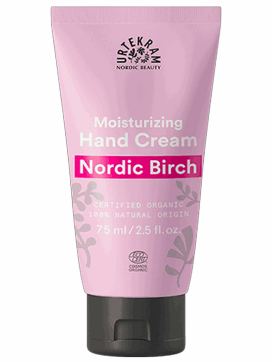 Organic Nordic Birch Hand Cream 75ml (Urtekram)
