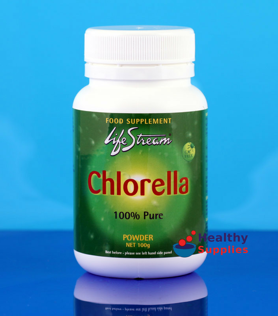 Chlorella 100% Pure Powder 100g (Lifestream)