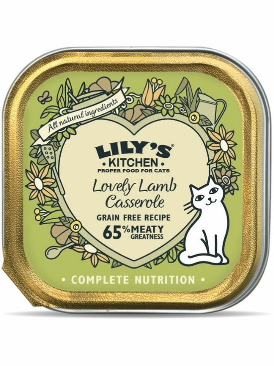 Lovely Lamb Casserole for Cats 85g (Lilys Kitchen)