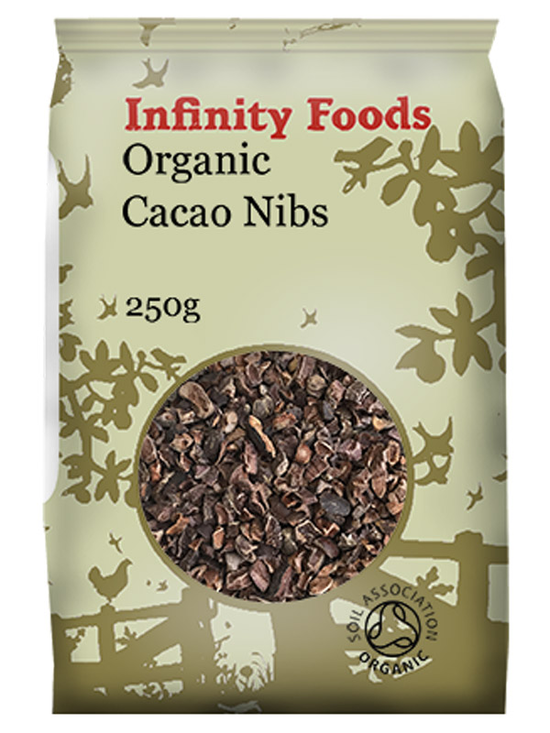 Cacao Nibs, Raw Organic 250g (Infinity Foods)