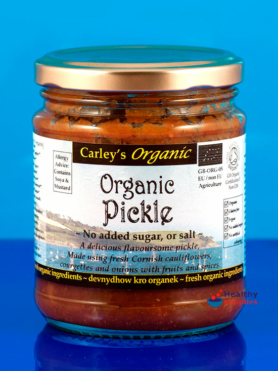 Organic Pickle [No Added Salt or Sugar] 250g (Carley's)