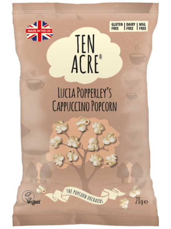 Cappuccino Popcorn 28g (Ten Acre)