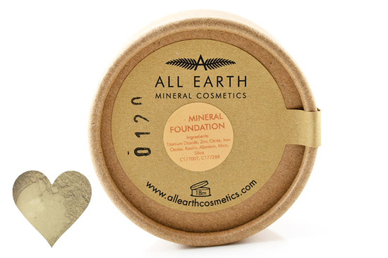 Mineral Foundation shade 02, Eco Pot 4g (All Earth Mineral Cosmetics)