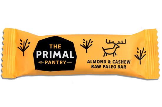 Almond & Cashew Raw Paleo Bar 45g (The Primal Pantry)