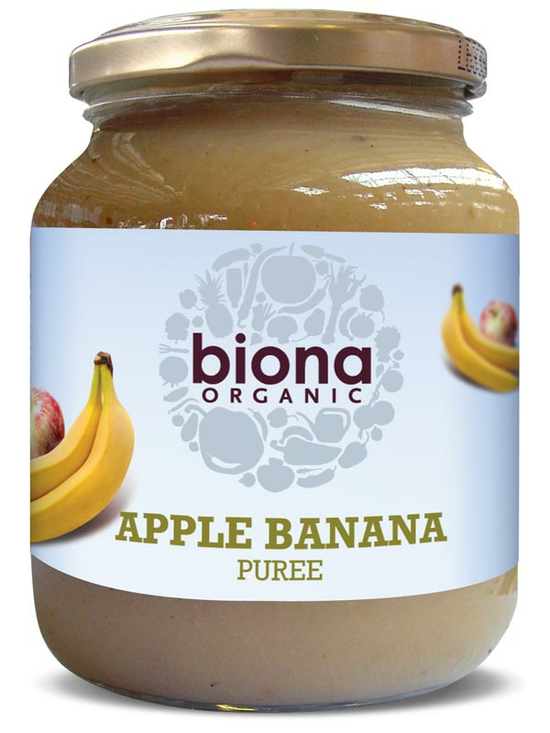 Apple & Banana Puree, Organic 350g (Biona)