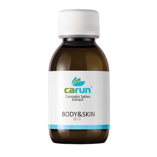 Active Hemp Body Oil, Organic 100ml (Carun)