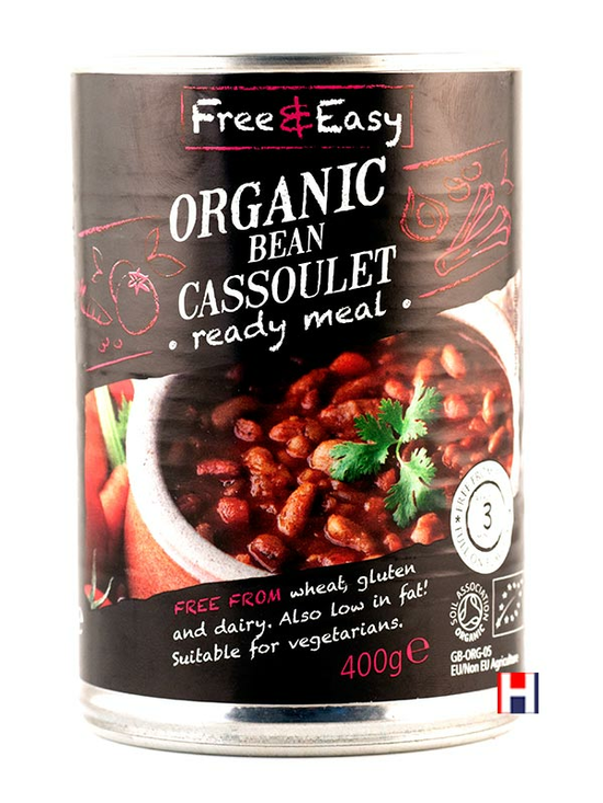 Bean Cassoulet, Organic 400g (Free & Easy)