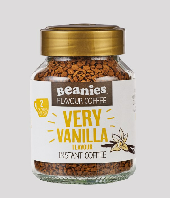 Vanilla Bean Flavoured Instant Coffee, 50g (Beanies Coffee)