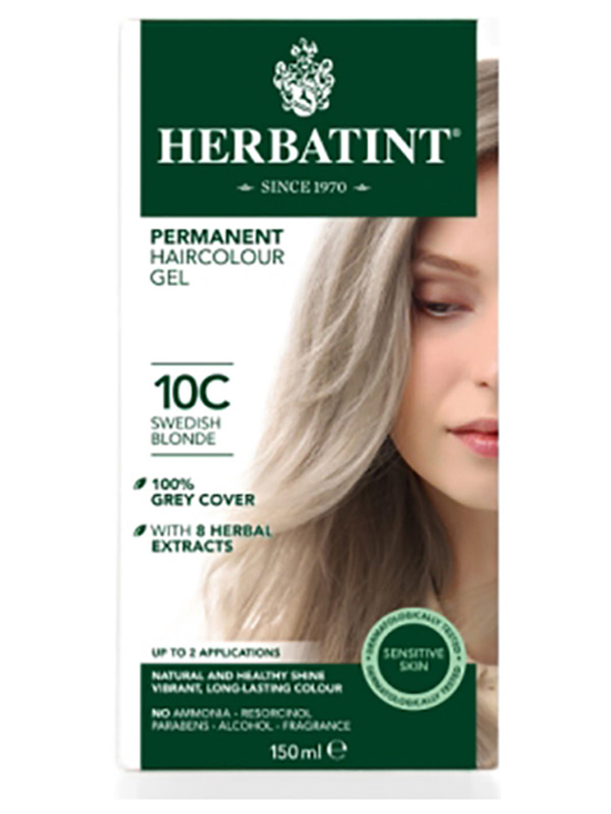 10C Swedish Blonde Hair Colour 150ml (Herbatint)