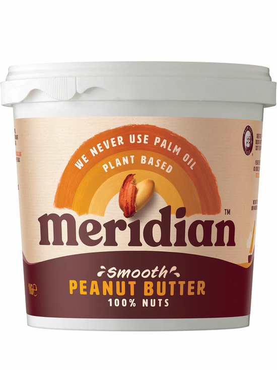 Smooth Peanut Butter 1kg (Meridian)