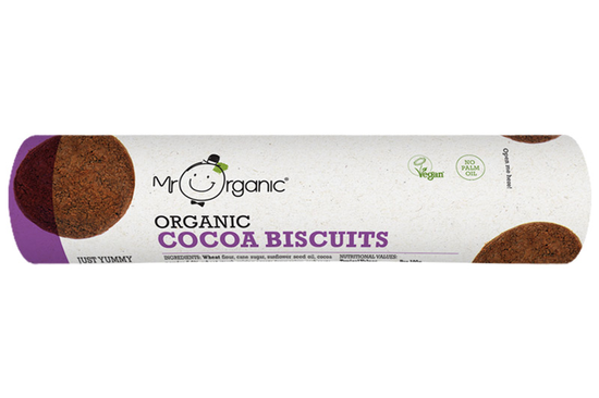 Organic Cocoa Biscuits 250g (Mr Organic)