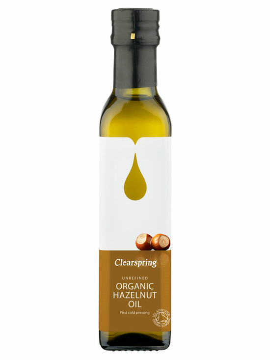 Hazelnut Oil, Organic & Unrefined 250ml (Clearspring)