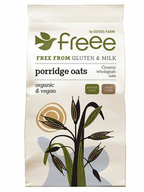 Organic Porridge Oats, Gluten Free 430g (Doves Farm)