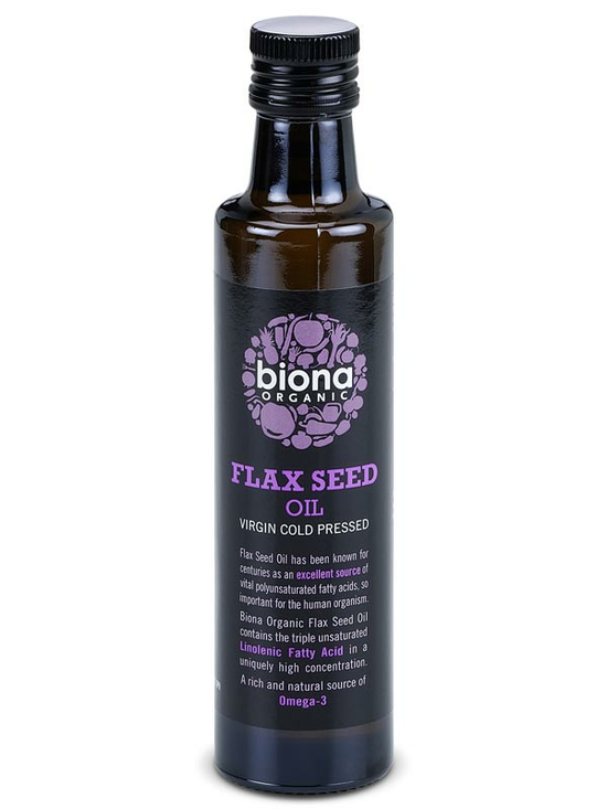 Flax Seed Oil, Organic 250ml (Biona)