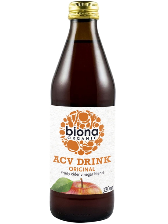 Apple Cider Vinegar Drink Original 330ml, Organic (Biona)